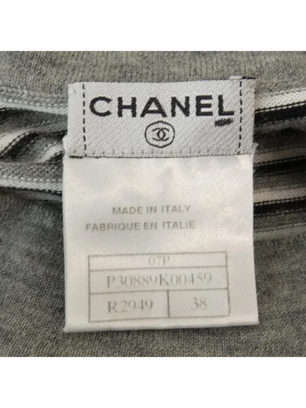 Chanel Knit Sweater Black